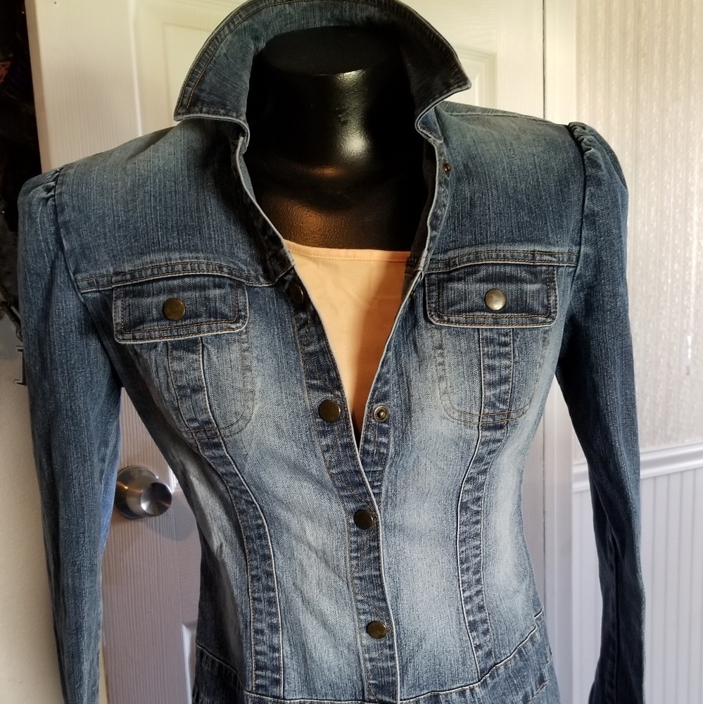 Denim dress